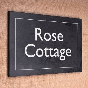 Value Slate House Sign 20cm x 30cm..